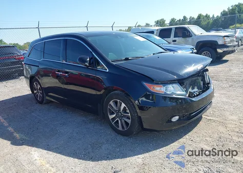 2015 Honda Odyssey Touring/Touring Elite from USA, damaged, VIN 5FNRL5H96FB065542